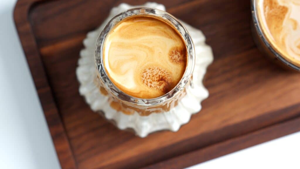 Choosing the right glass for Dirty Coffee recipe
