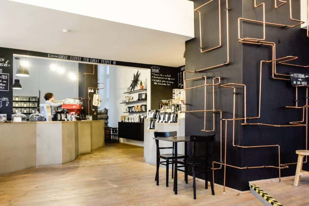 Interior of Neues Schwarz, Dortmund