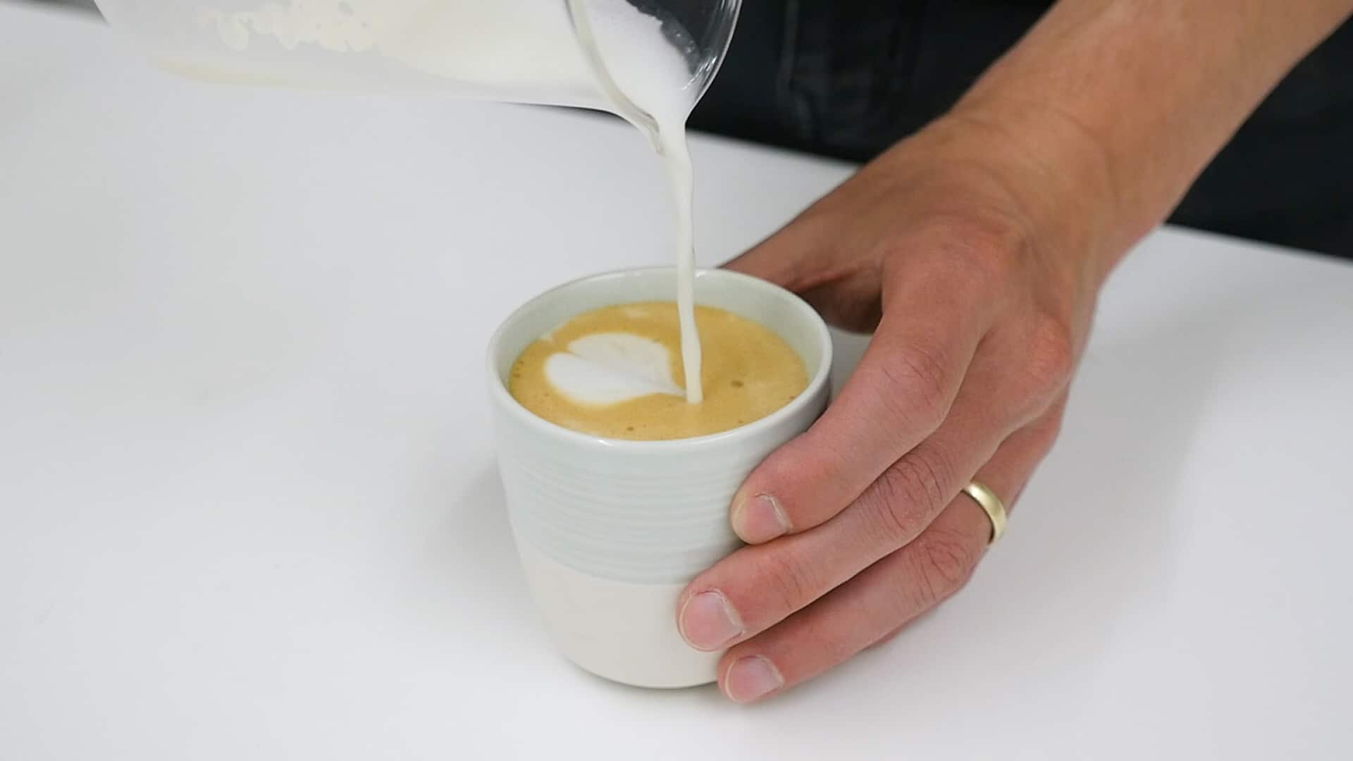 How To Make Flat White At Home (Using The AeroPress)