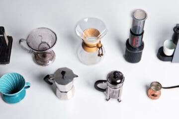 Coffee Brewing Methods (French Press, Pour Over, AeroPress, Espresso, Drip Coffee, Cezve, Clever Dripper, Coffee Capsules))
